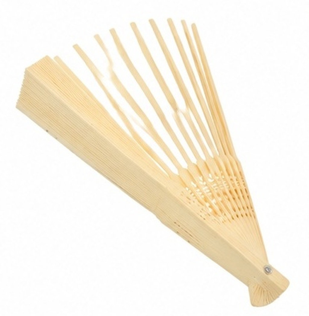 Japanese Fan - 3Pcs Bamboo Folding Fan Frame Blank