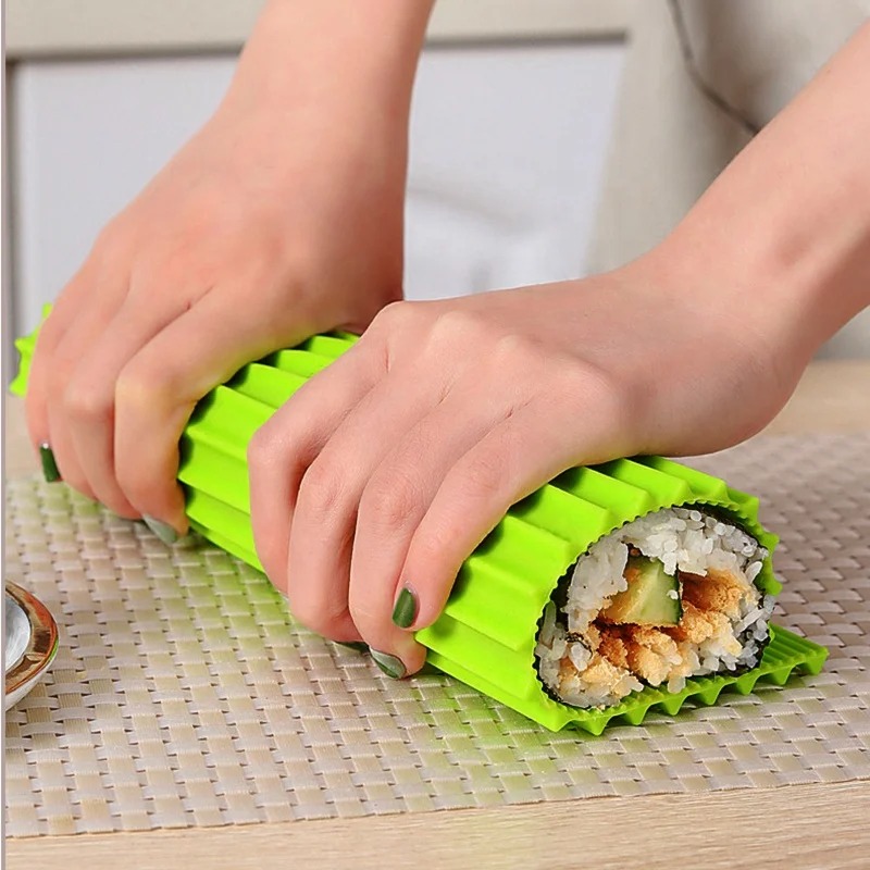 Silicone Hand Roll Sushi Rolli - Sushi Making Kit 评论和价格