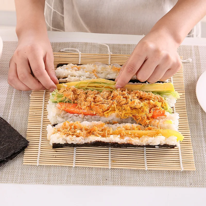 Bamboo Sushi Rolling Mat Non-s - Sushi Making Kit 评论和价格