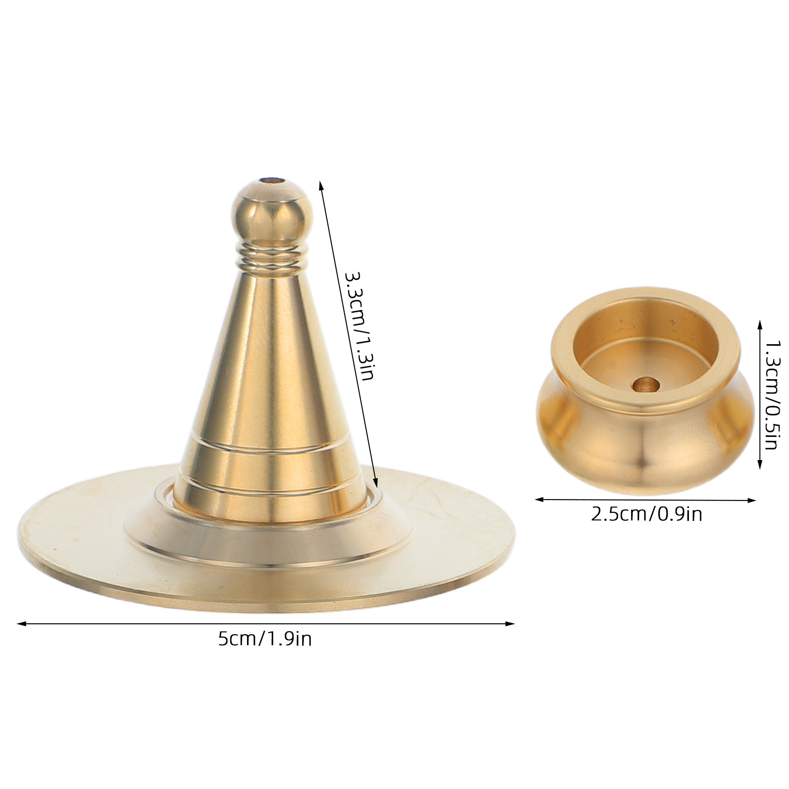 1Set Incense Cone Mold Set DIY - Incense Holder 评论和价格