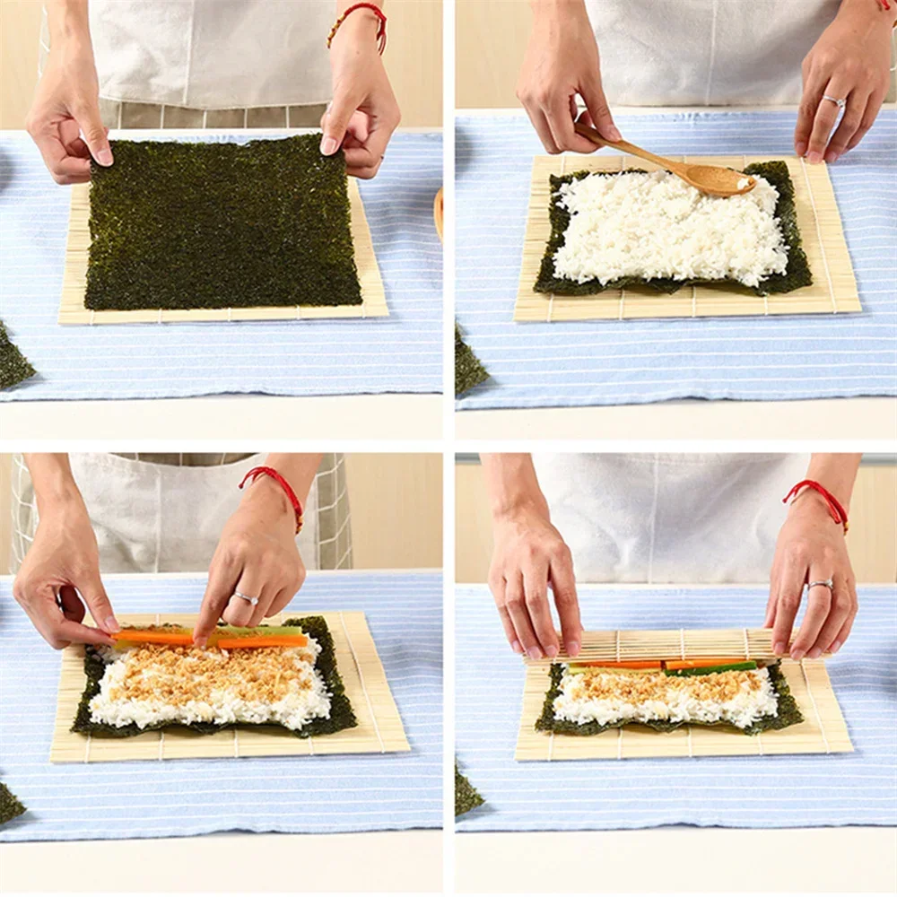 Exquisite Bamboo Sushi Mat wit - Sushi Making Kit 评论和价格