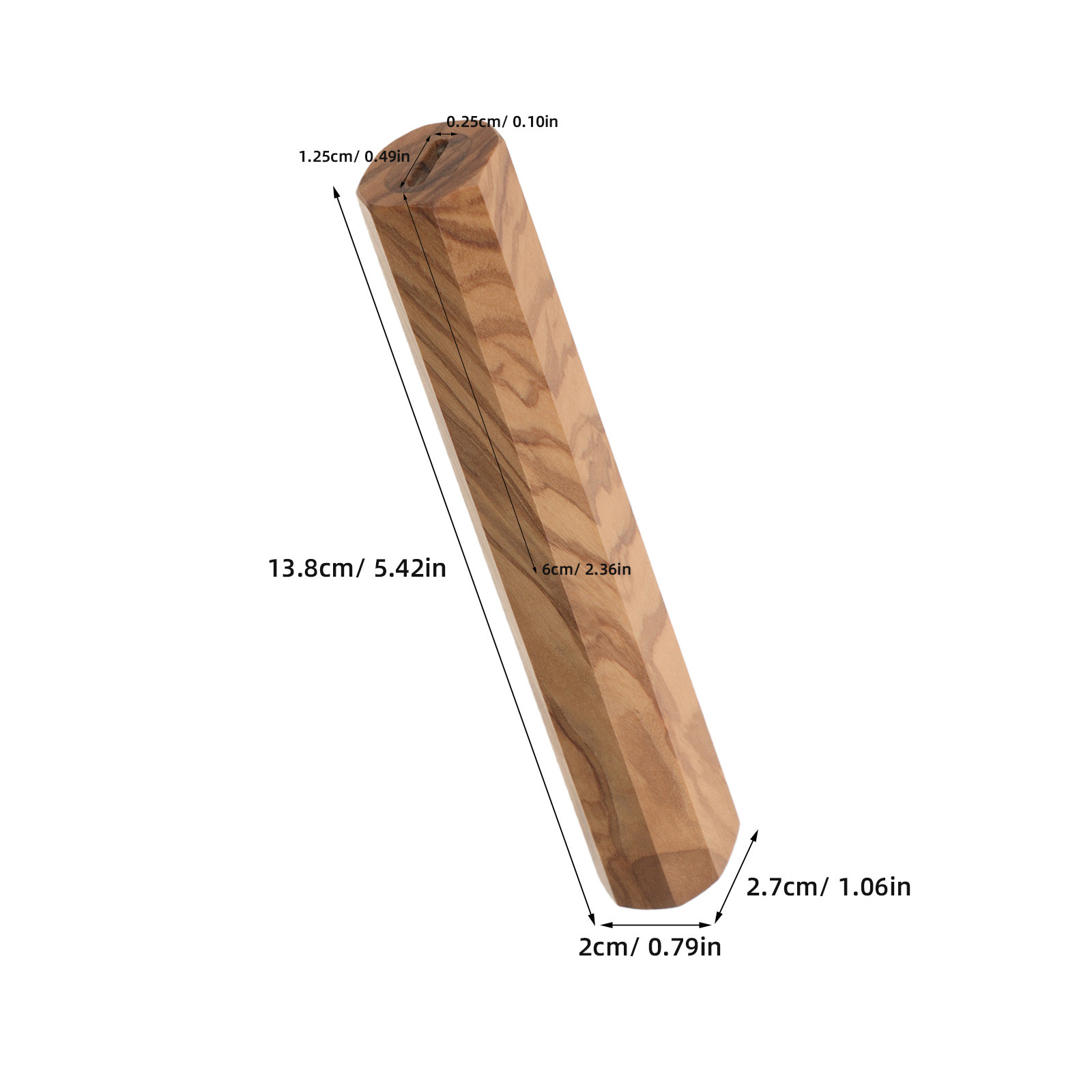 Octagonal Wooden Handle for Ja - Japanese Knife 评论和价格