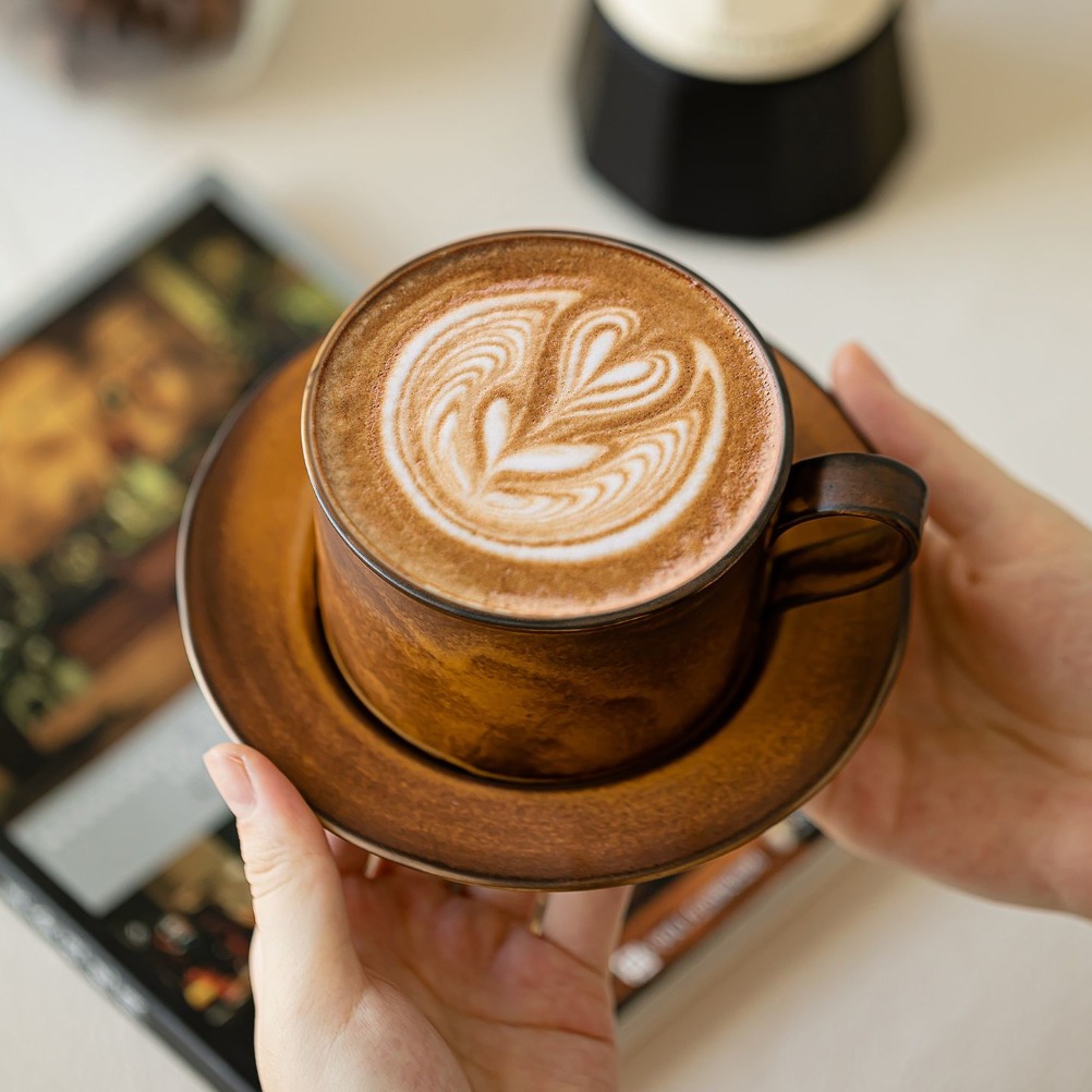 Japanese Retro Coffee Cup and  - Japanese Pottery 评论和价格