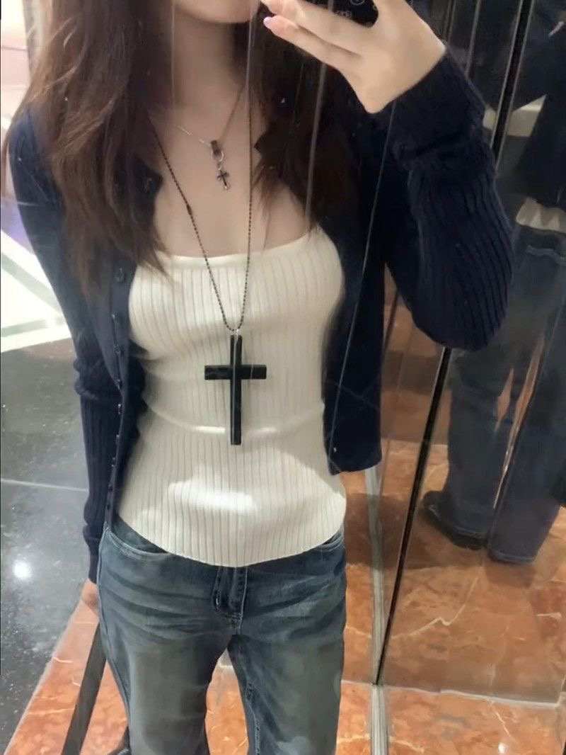 Y2k Harajuku Hot Girl Slim Aut - Matcha 评论和价格