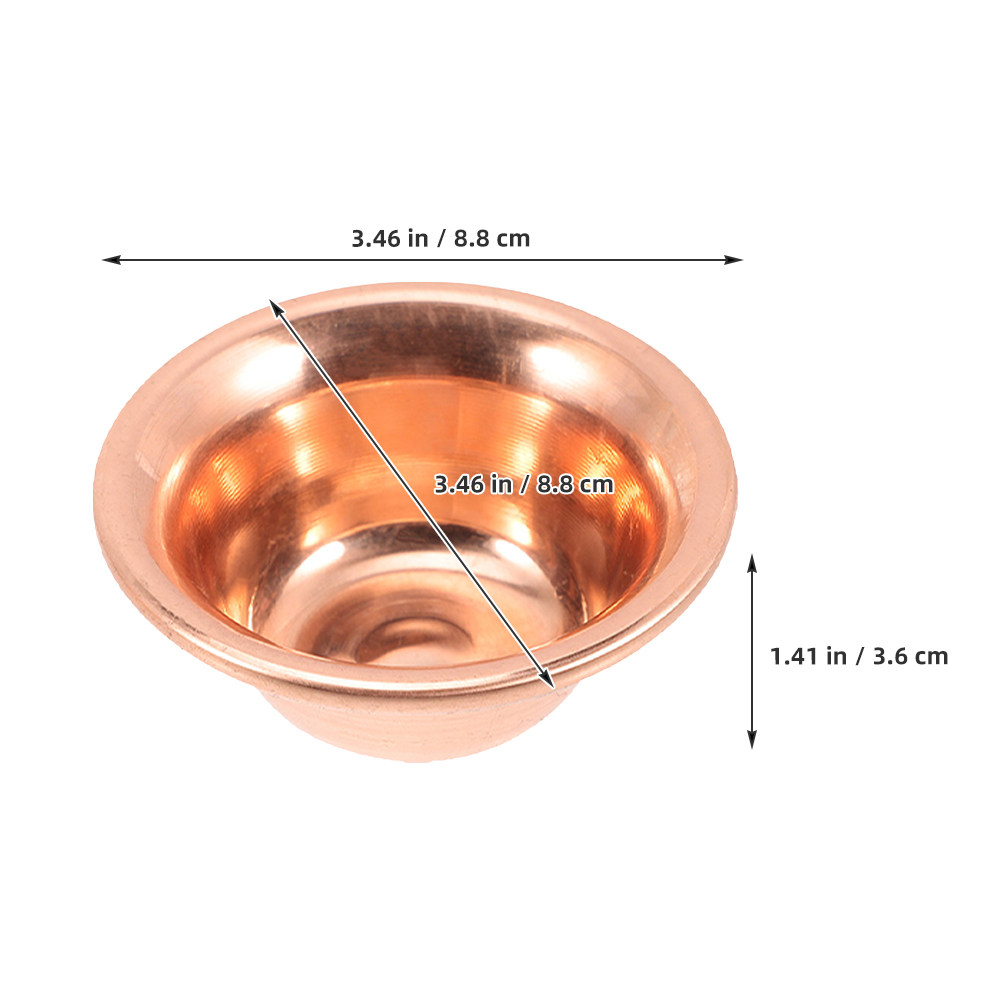 7Pcs Copper Offering Bowl Set  - Incense Holder 评论和价格